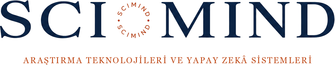 SciMind kelime işareti, koyu mürekkep